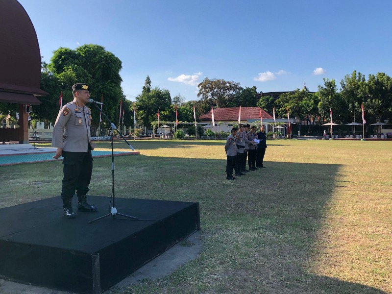 Direktur Pengamanan Objek Vital, Kombes Pol Suprayitno, S.H., S.I.K. Apel Kesiapan Pengamanan Direktur Pengamanan Objek Vital, Kombes Pol Suprayitno, S.H., S.I.K. Apel Kesiapan Pengamanan